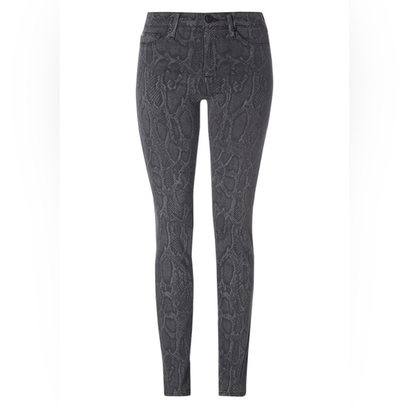 Hudson 31 Nico Phyton Print Mid Rise Jean - Picture 2 of 16